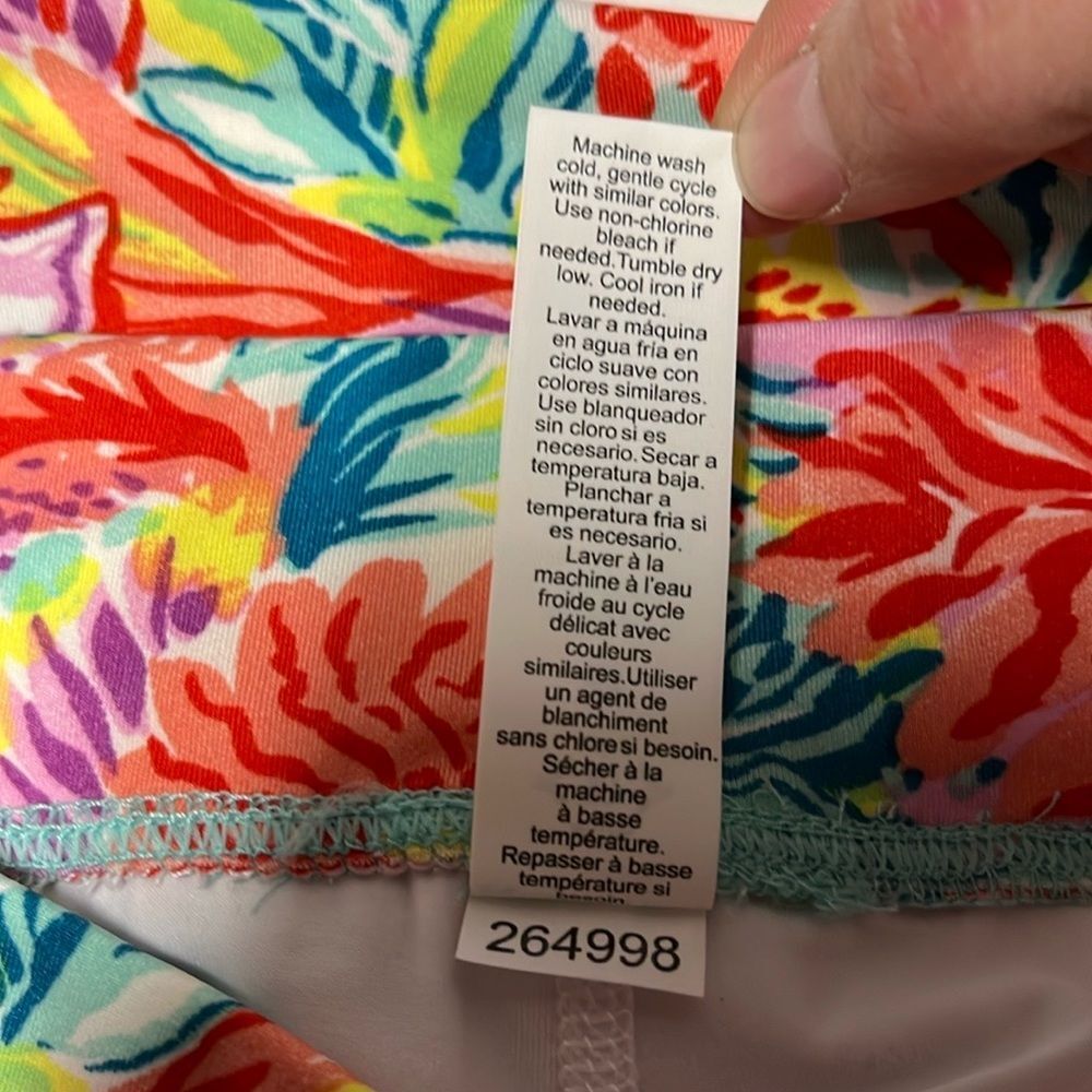 NWOT Nanette Lepore‎ | Skort Shorts $54 Multi Color Skirt Stretch Athletic Skirt - Picture 5 of 7